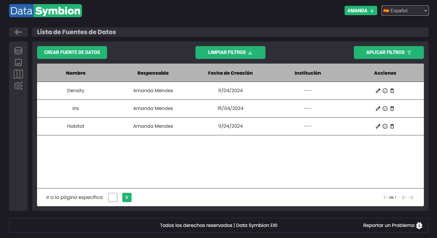 Módulo de Integración de Datos de DataSymbion EI