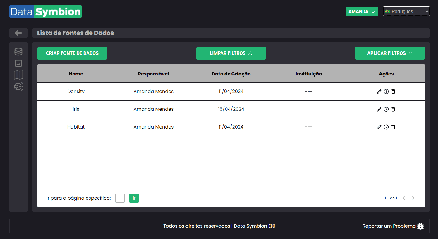 Modulo de Integração de Dados do DataSymbion EI