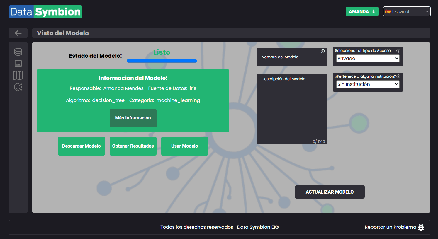 Módulo de Mapas de DataSymbion EI